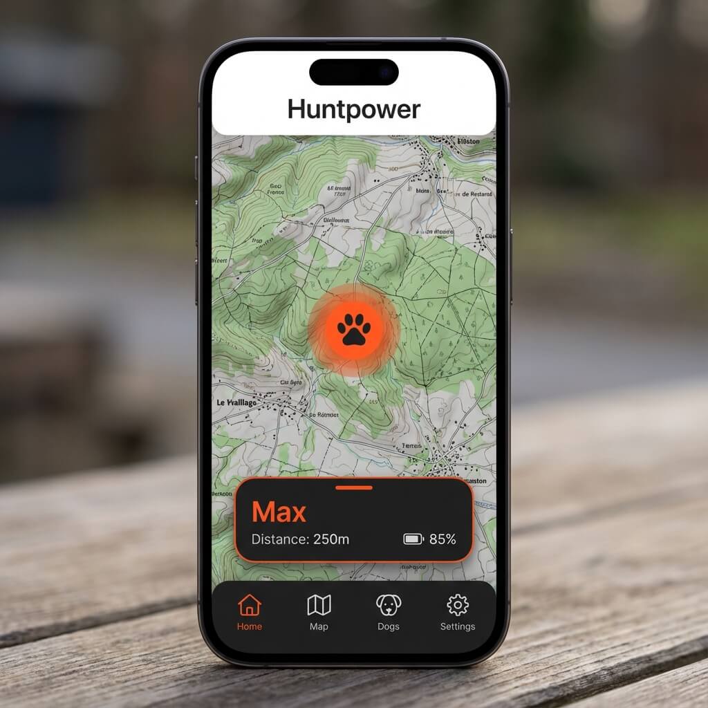Antenne Huntpower HP+ pour collier GPS Garmin, gain de portée +40% en forêt